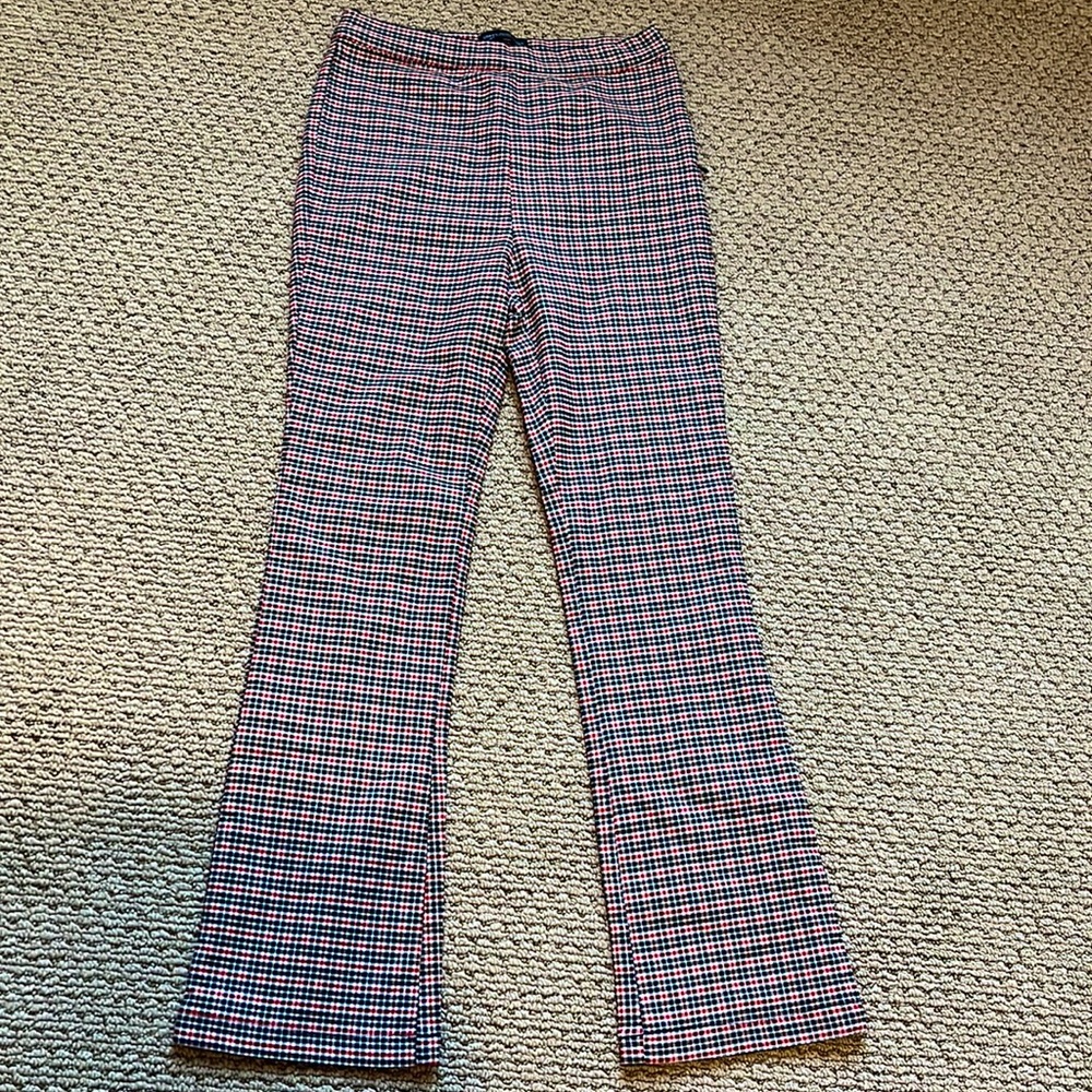 Urban outfitters plaid stretch pants size 0.
